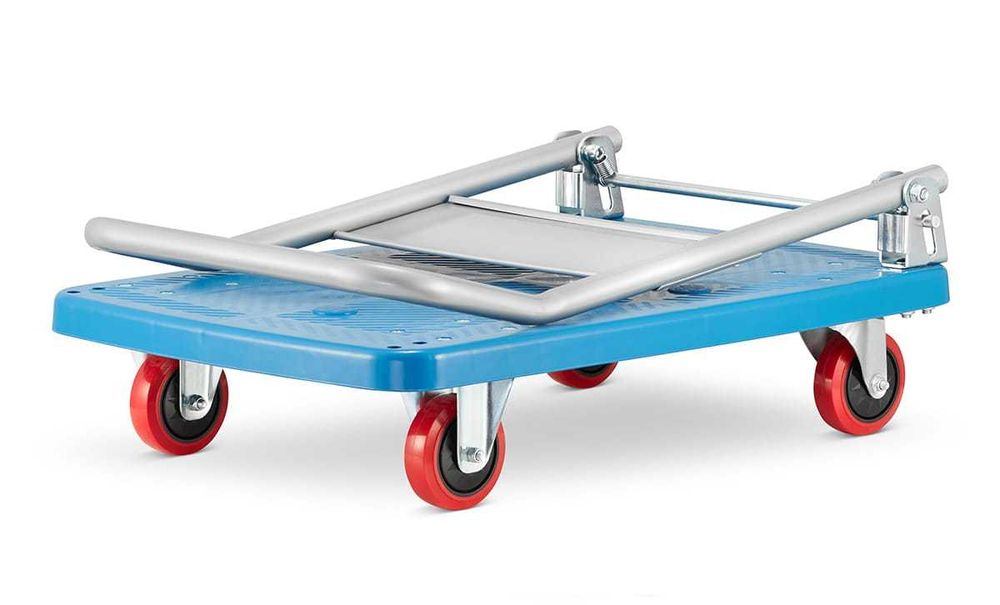 Wózek magazynowy transportowy platformowy składany HIGHER 150 kg