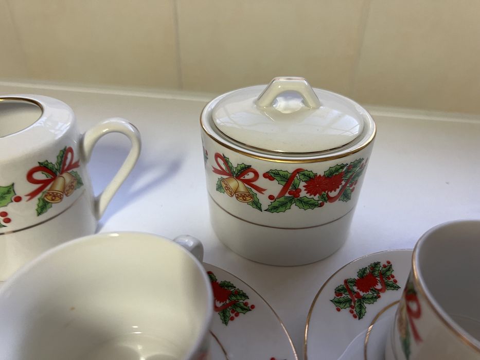 Conjunto de chávenas Natal