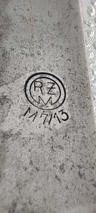 Nóż Hitlerjugend HJ, z okresu III Rzeszy, sygnowany RZM M7/13