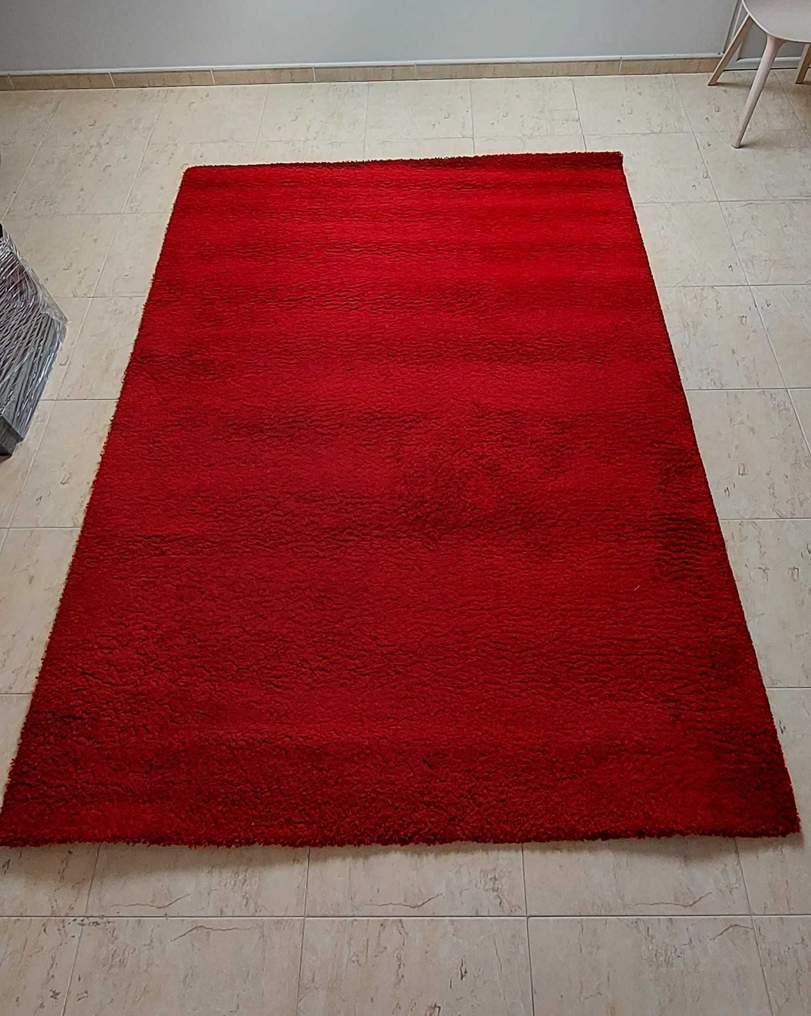 Tapete ADUN IKEA 170 x 240 cm Vermelho