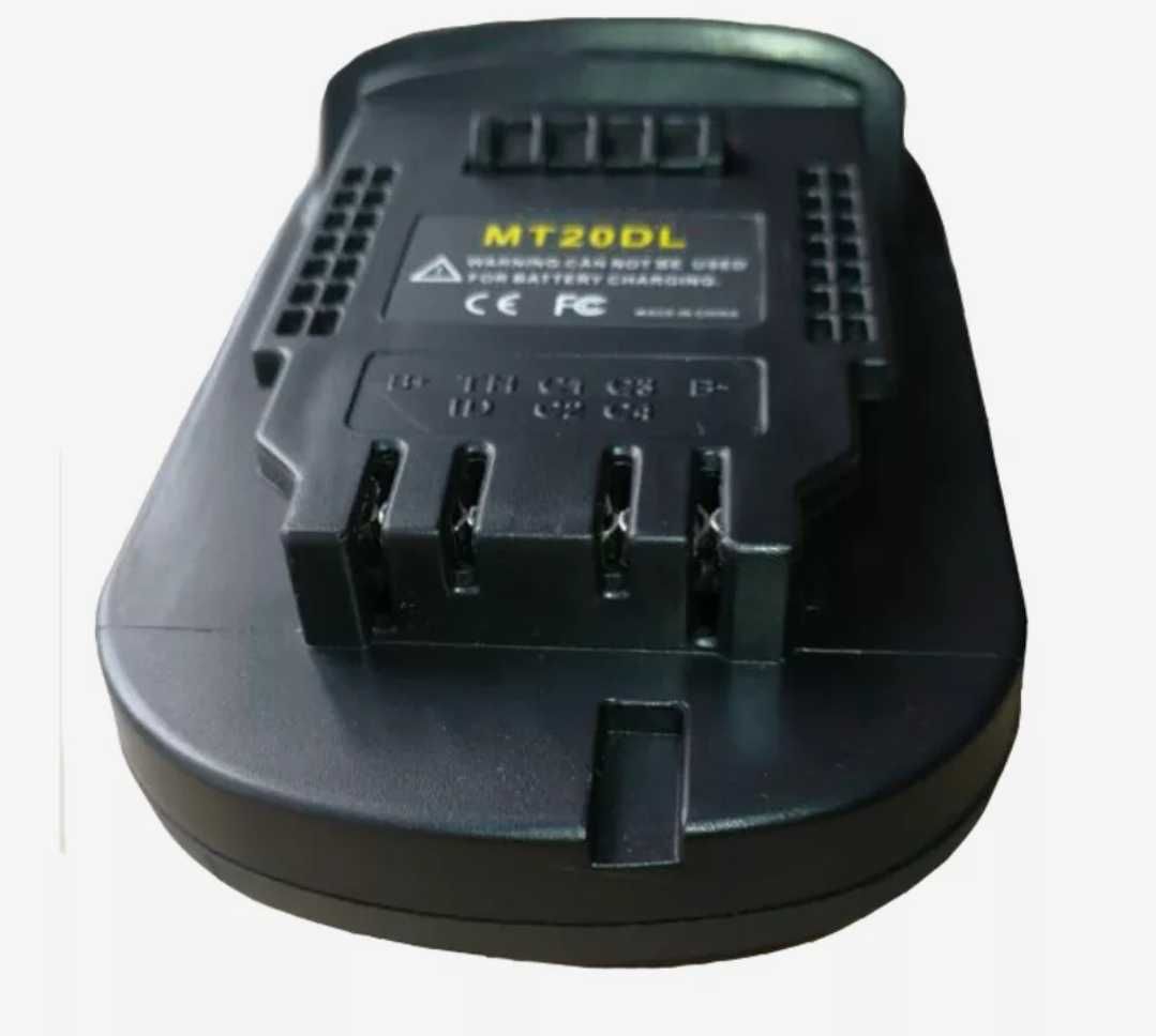 Adapter Przejściówka konwerter z Makita 18V do narzędzi Dewalt 18V