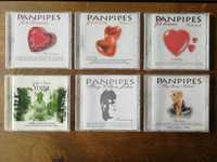 Seis CD de música Pan Pipes