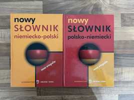 Nowy słownik polsko-niemiecki i niemiecko-polski zestaw