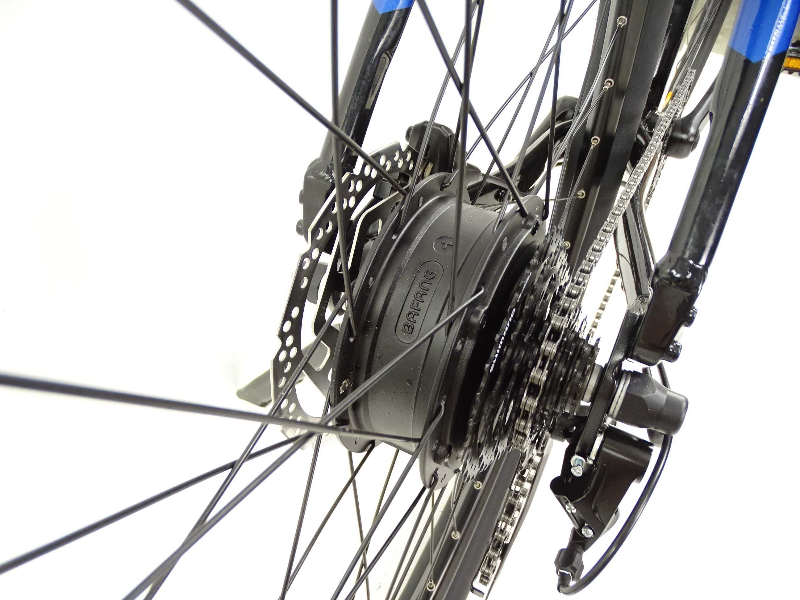 Rower elektryczny MTB STORM TAURUS 29" 2.0 granat-czarny rama 21"