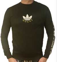 Bluza Gucci Adidas czarna r. M, XXL