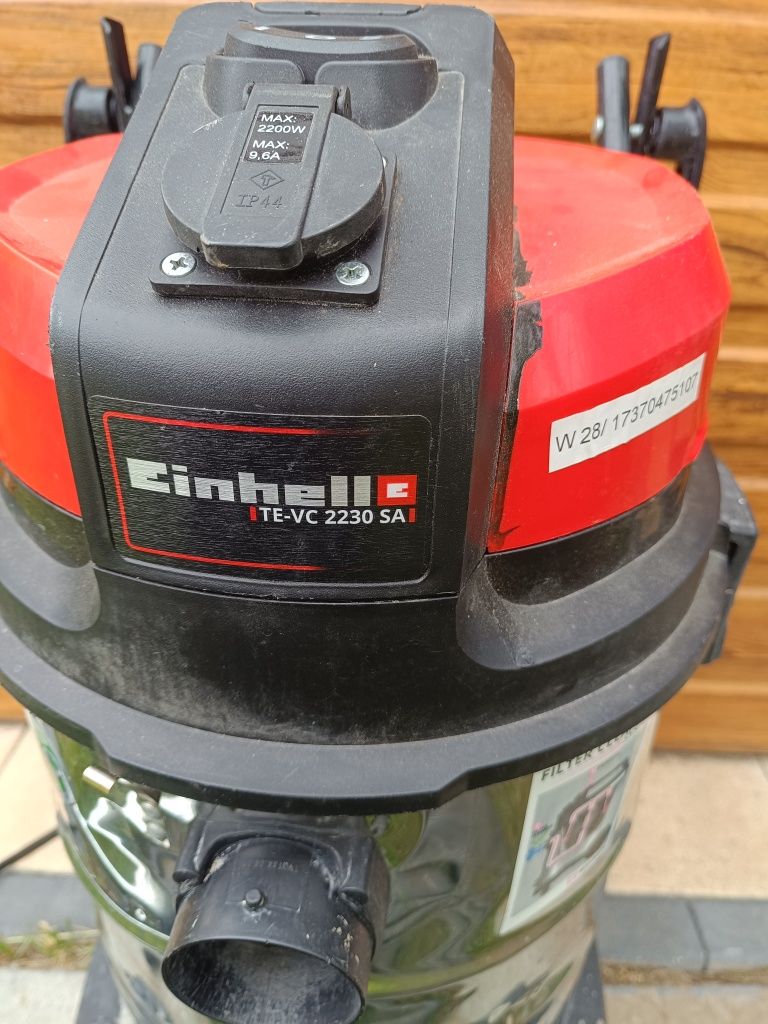 Odkurzacz przemysłowy Einhell TE-VC 2230 SA, sucho-mokro, stan bdb