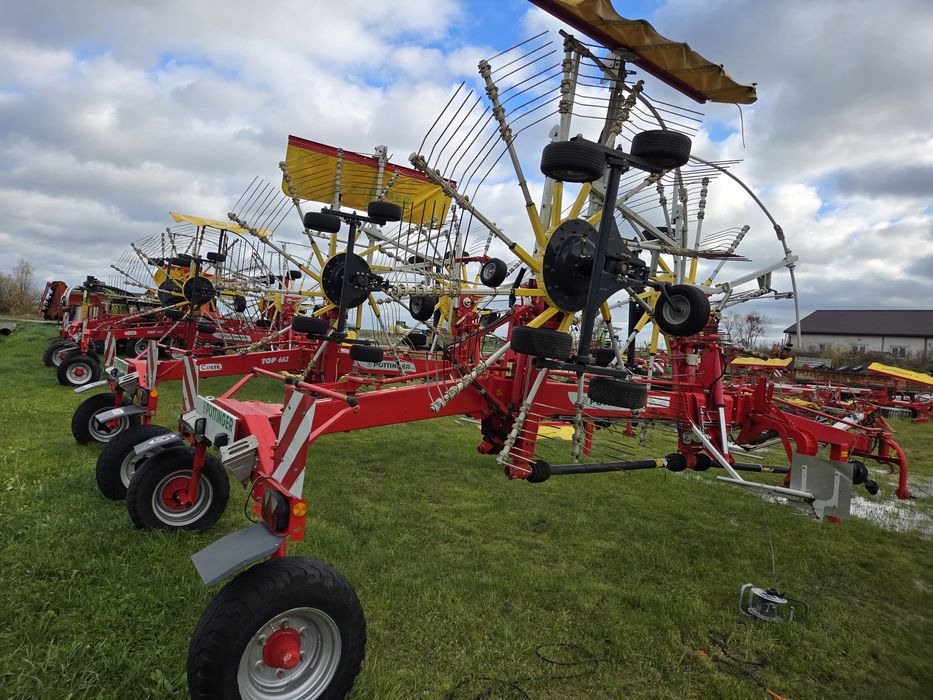 Zgrabiarka dwugwiazdowa  podwojna pottinger top 722 stan idealny