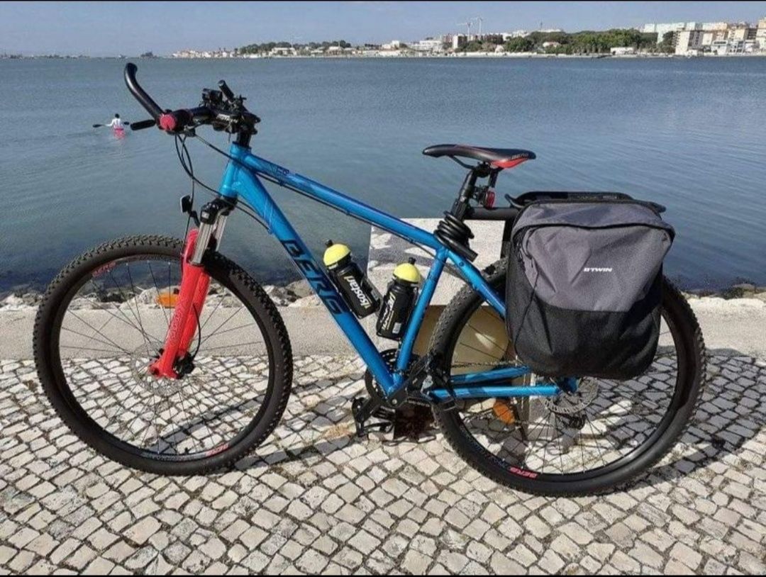 Bike Berg,nova a estrear com diversos acessórios extras, roda 29