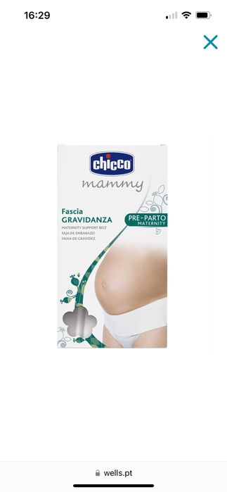 Cinta gravidez branca