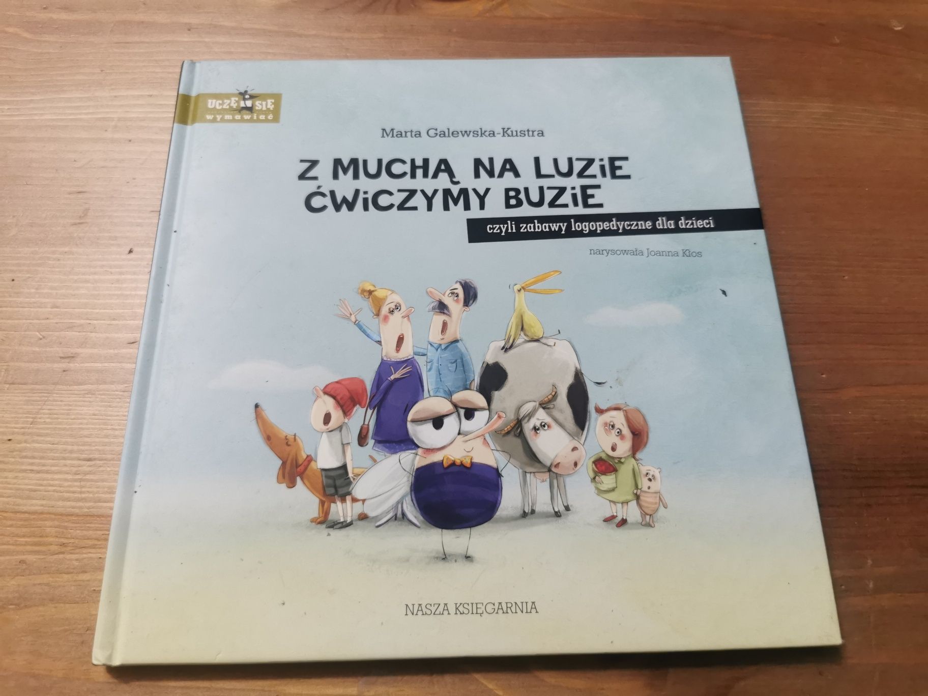 Z muchą na luzie ćwiczymy buzię