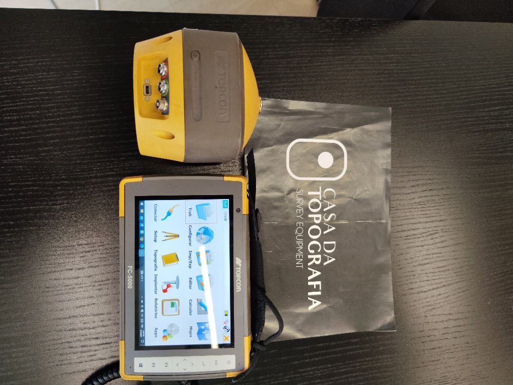 Topcon Hiper HR com Fc5000