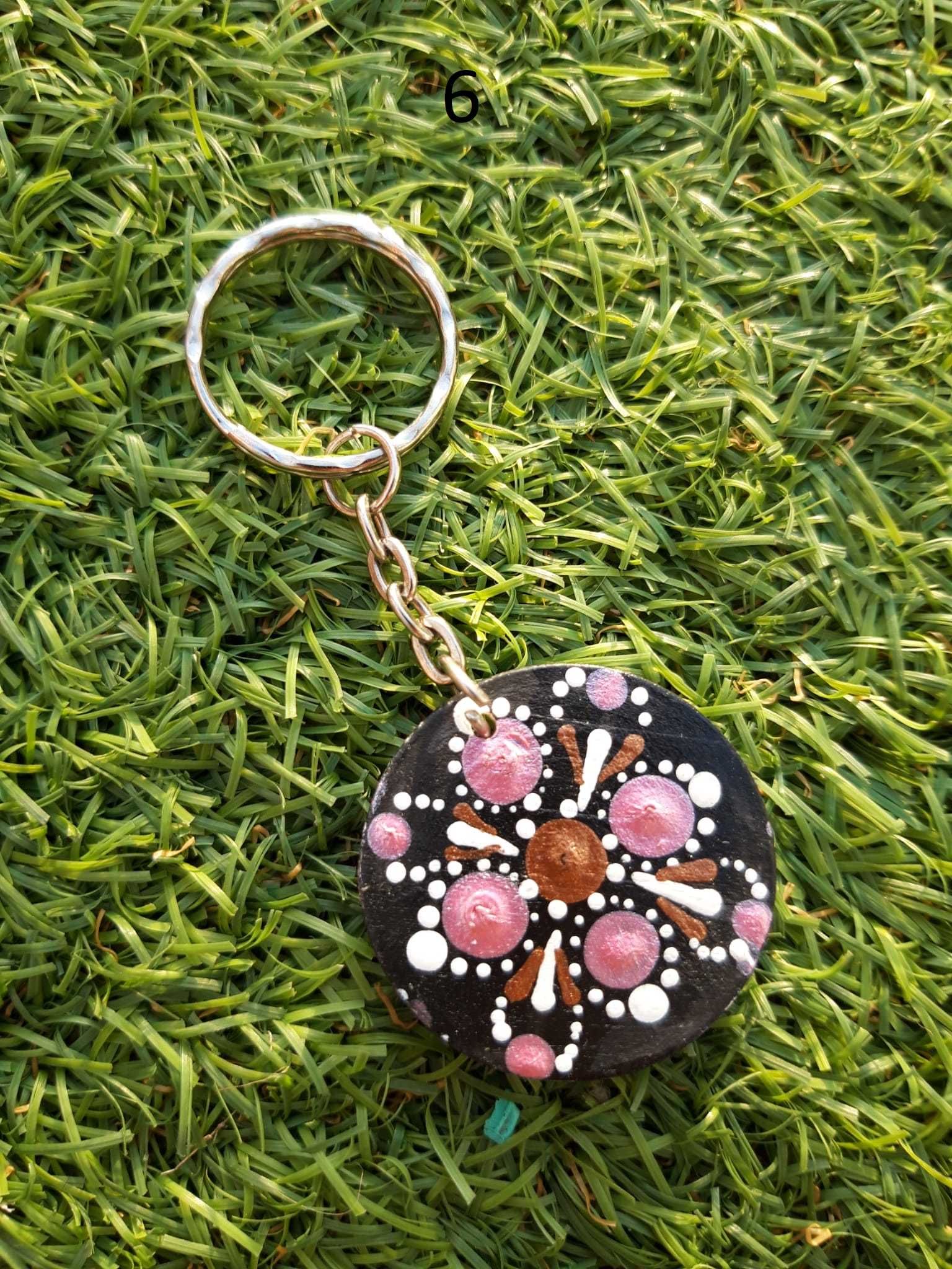 Porta-Chaves/chaveiros Mandalas com a energia de Shamballa