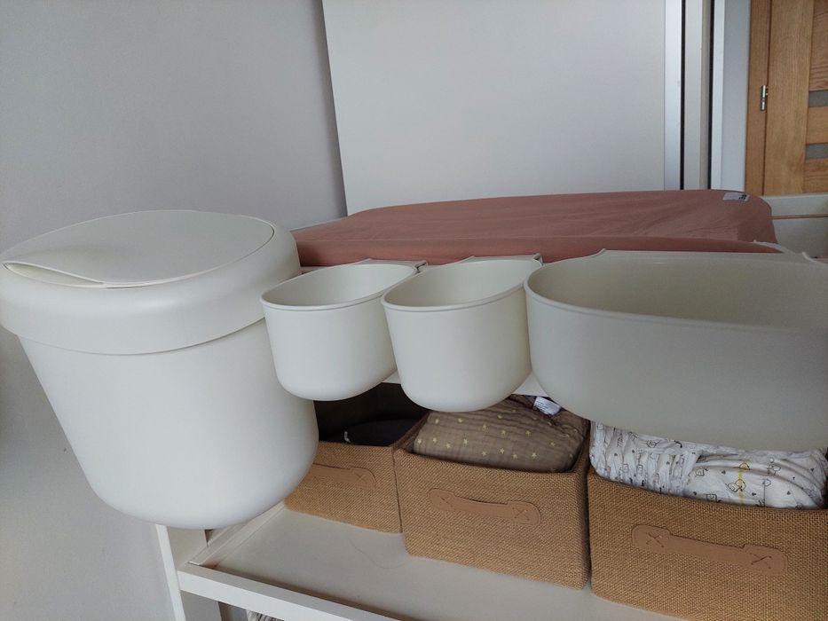 ONSKLIG kosze na przewijak pojemniki plastikowe IKEA
