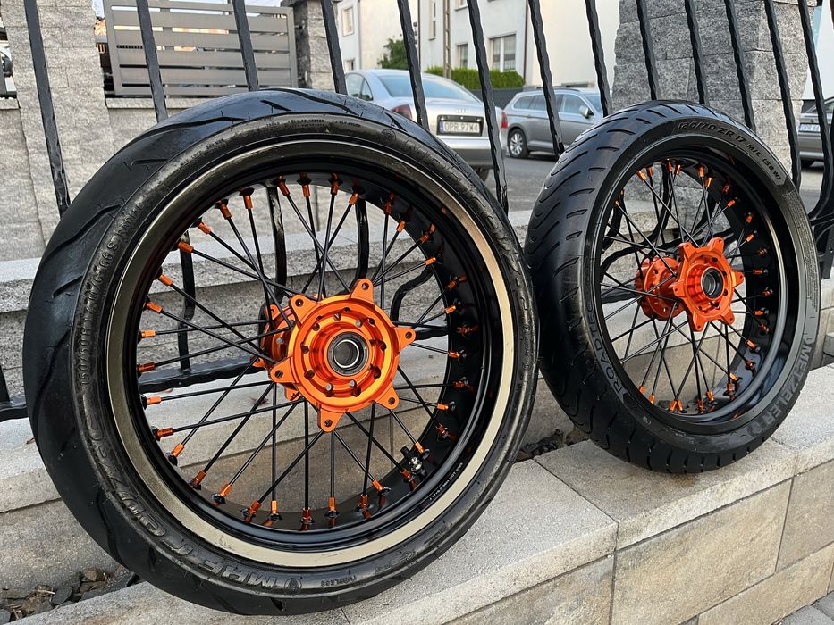 Koła supermoto 3,5/5 NOWE
