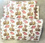 SUPER KOMPLET Kołderka z wypełnieniem ŚPIWOREK 140x75+poduszka+worek