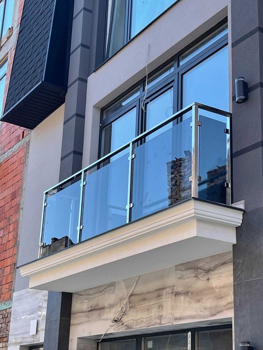 Перила із нержавійки / нержавіюча сталь / перила з металлу