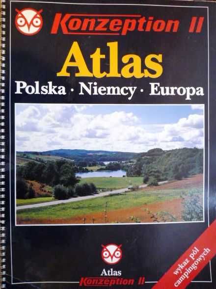 Atlas Polska Niemcy Europa Konzeption II