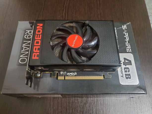 Saphire AMD Radeon R9 NANO 4 GB як 1650 SUPER