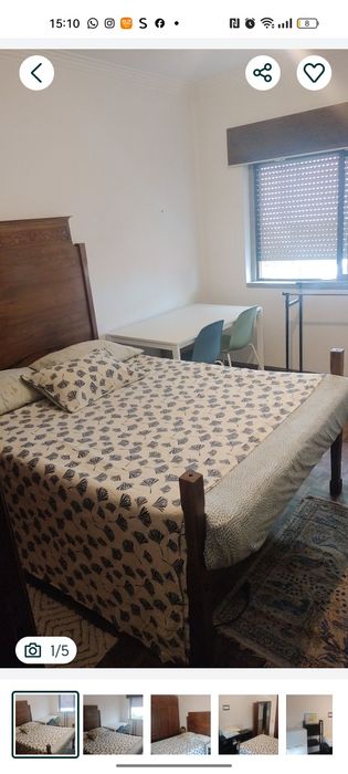 Quarto em apto para morar com 2 senhoras