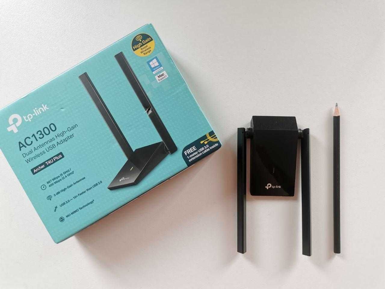 Adapter Wi-Fi TP-Link AC1300 High Gain (USB)