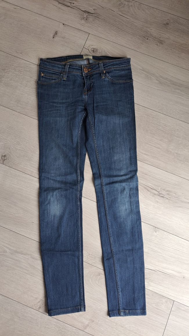 Lee Toxey spodnie damskie jeans rurki skinny W25 XS