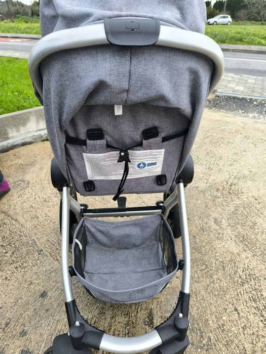 Carrinho de bebe kinderkraft veo 3 em 1