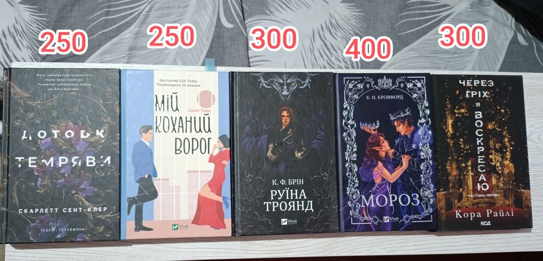 Книги б/у читалися 1 раз