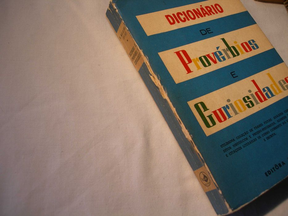 Dicionário de Provérbios e Curiosidades. (4 Livros)