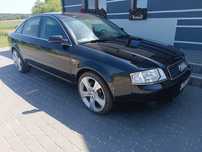 Audi A6 C5 2.5tdi, aktualne opłaty, klimatyzacja, alufelgi ,nowe opony