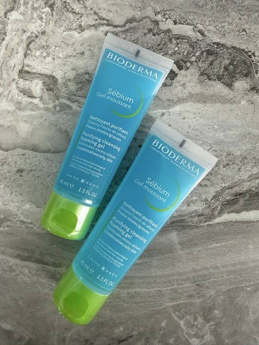 Продам 2 НОВИХ засоби для вмивання Bioderma