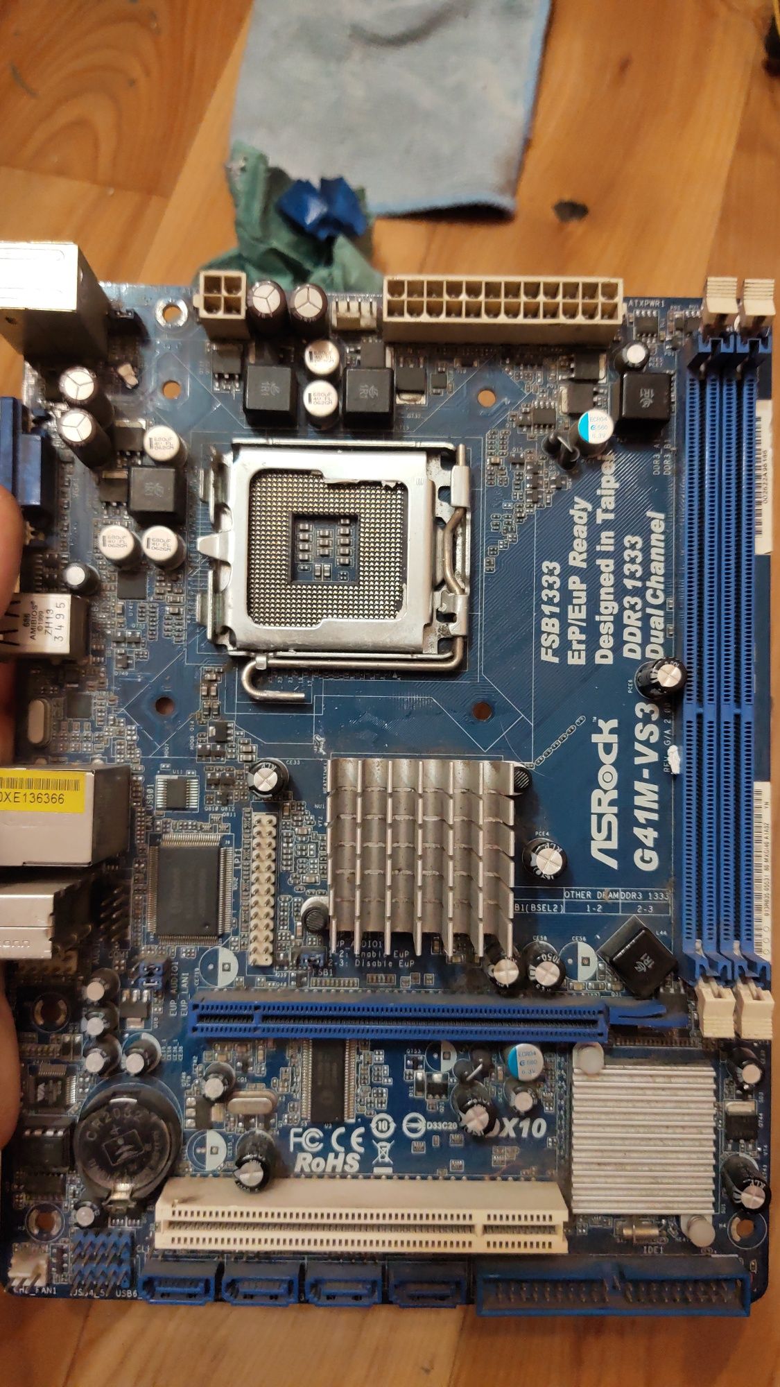 [На запчастини] ASRock G41M-VS3 R2.0 (s775, Intel G41/ICH + Xeon L5420