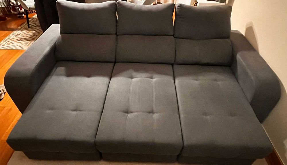 Sofá com chaiselong