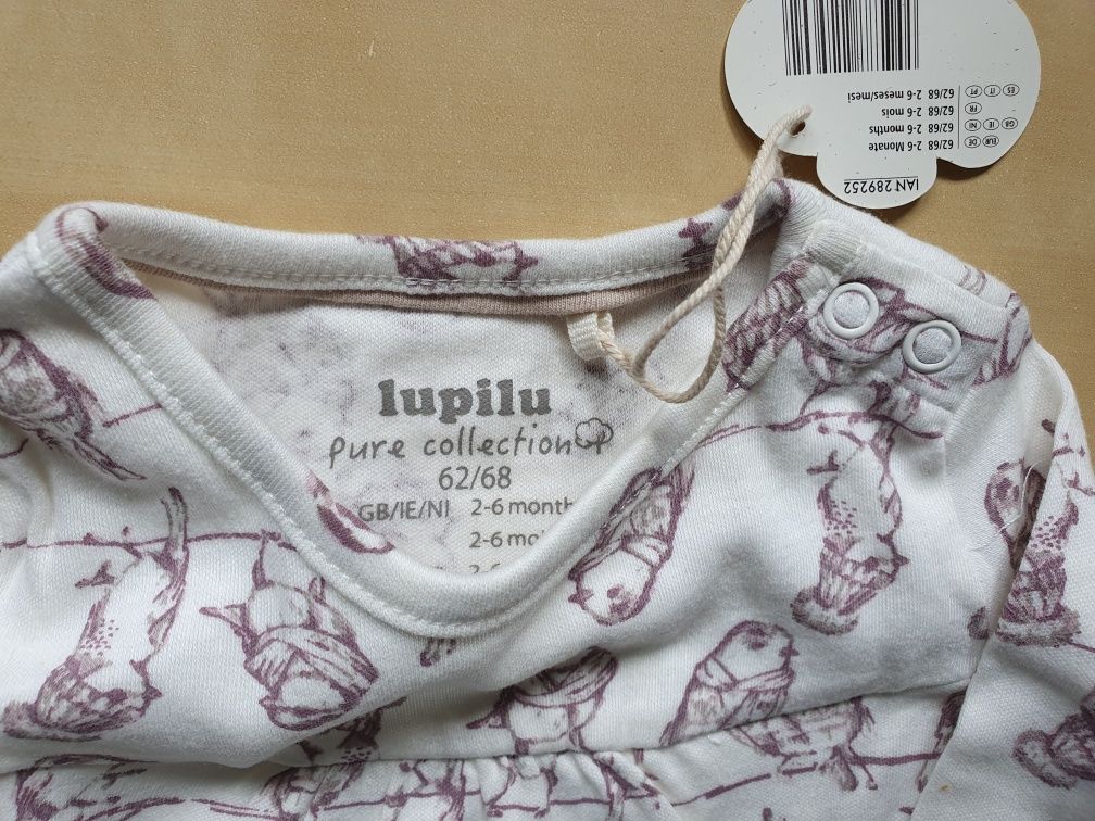 Koszulka z długim rękawem marki Lupilu Pure Collection