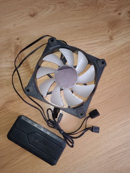 Darkflash Moduł kontroler RGB PWM do komputera RC2 + wentylator