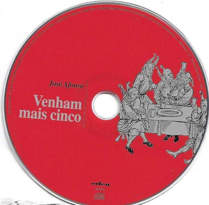 José Afonso	- - - - -		Venham Mais Cinco	- - - - -	CD
