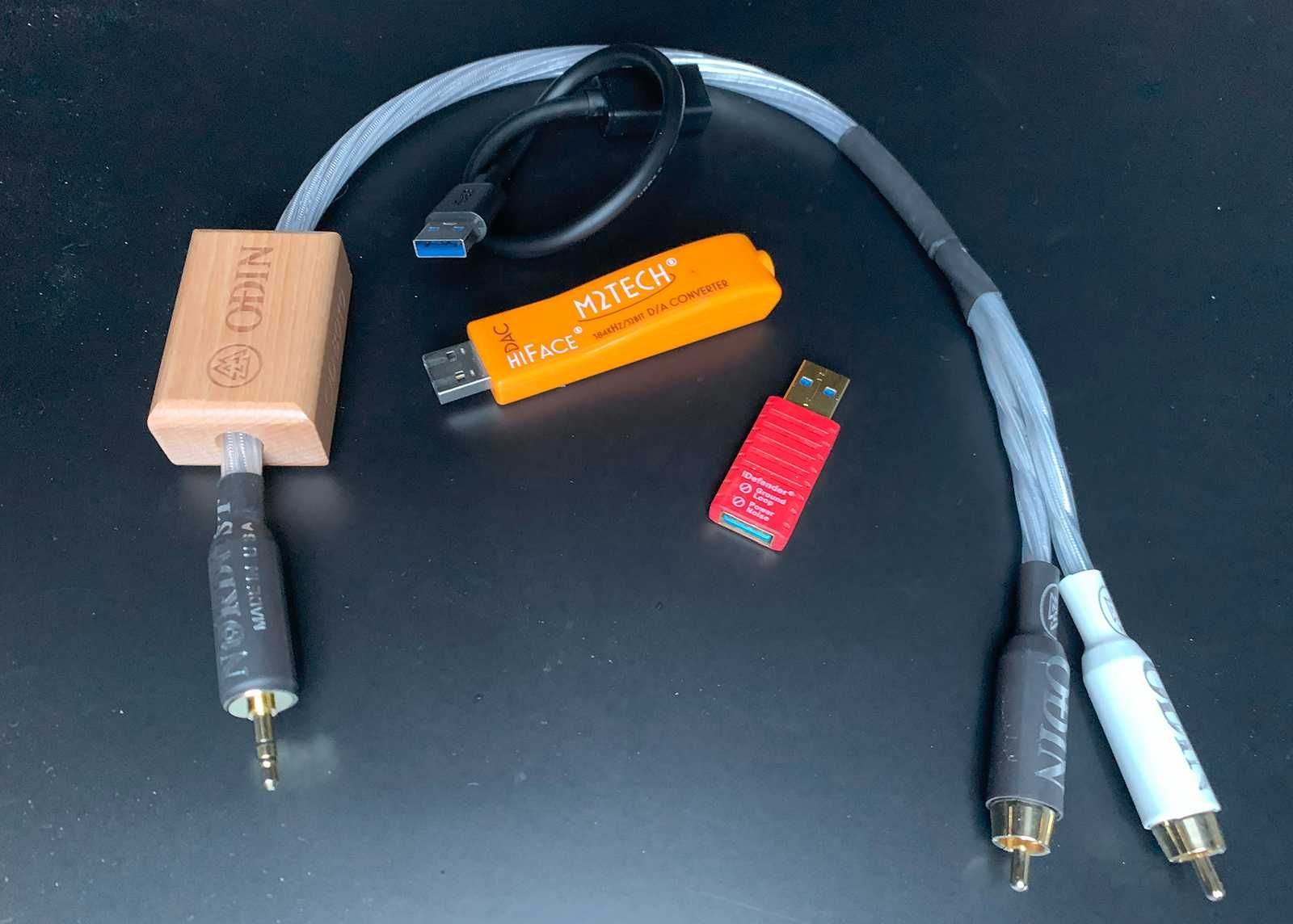 M2Tech DAC, IDefender, Nordost - zestaw lepszy niż inne warte 3Xwięcej
