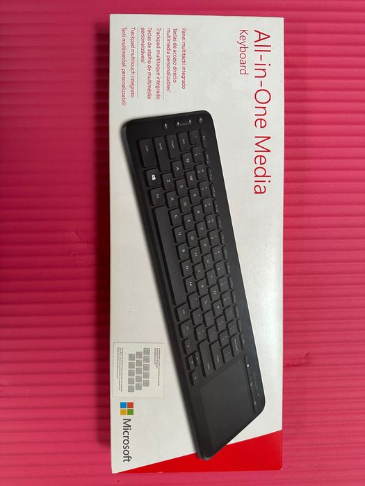 Teclado wireless Microsoft all in one média