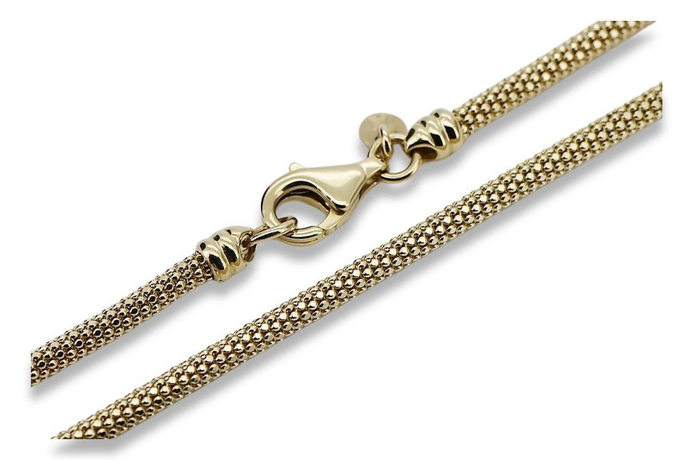 Złoty łańcuszek 14k 585 włoski Lina Nowy cc075y Wrocław biżuteria
