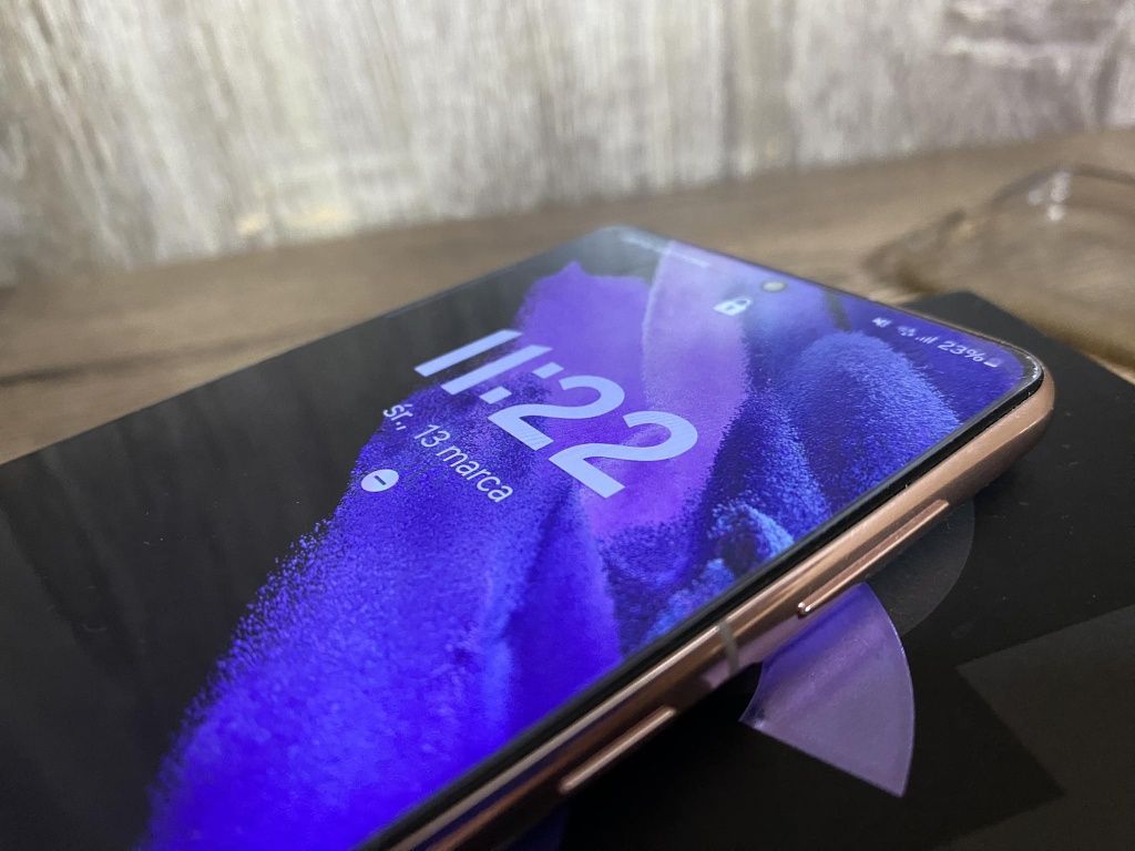 Smartfon Samsung Galaxy s21 Phantom violet - świetny stan