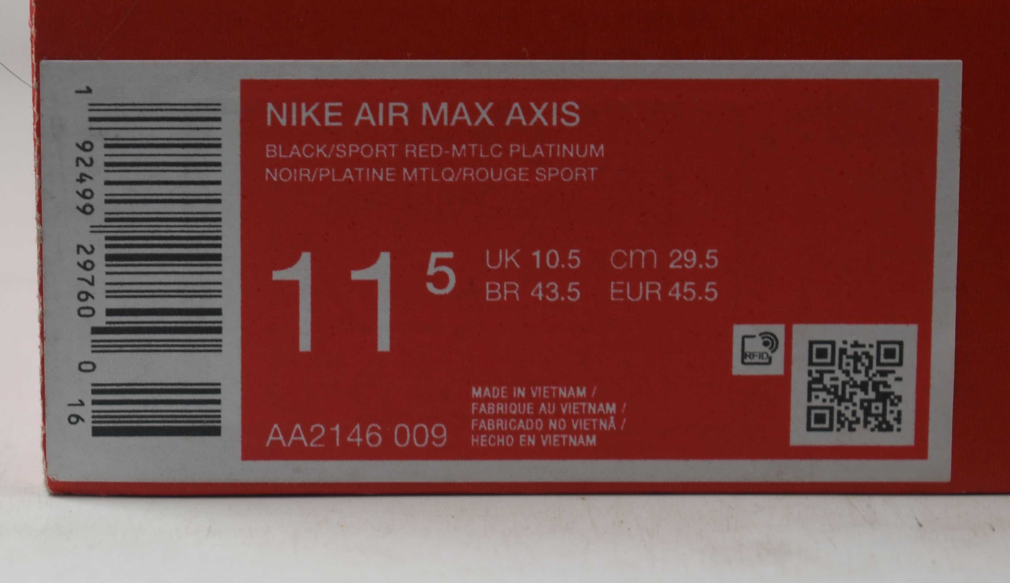 Nike Air MAX AXIS AA2146 r. 45,5