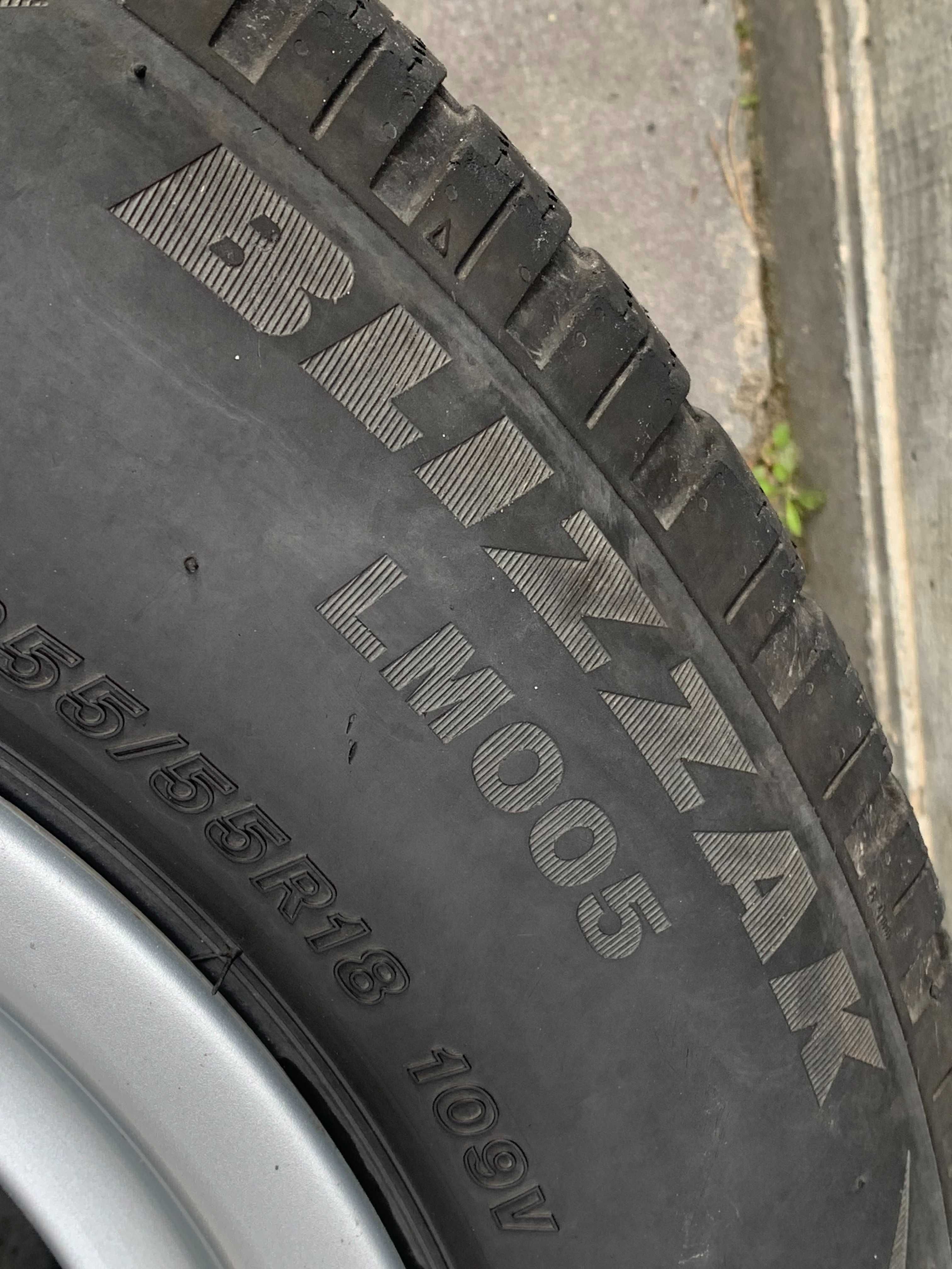 Диски з гумою для BMW X5-F15-255/55/R18