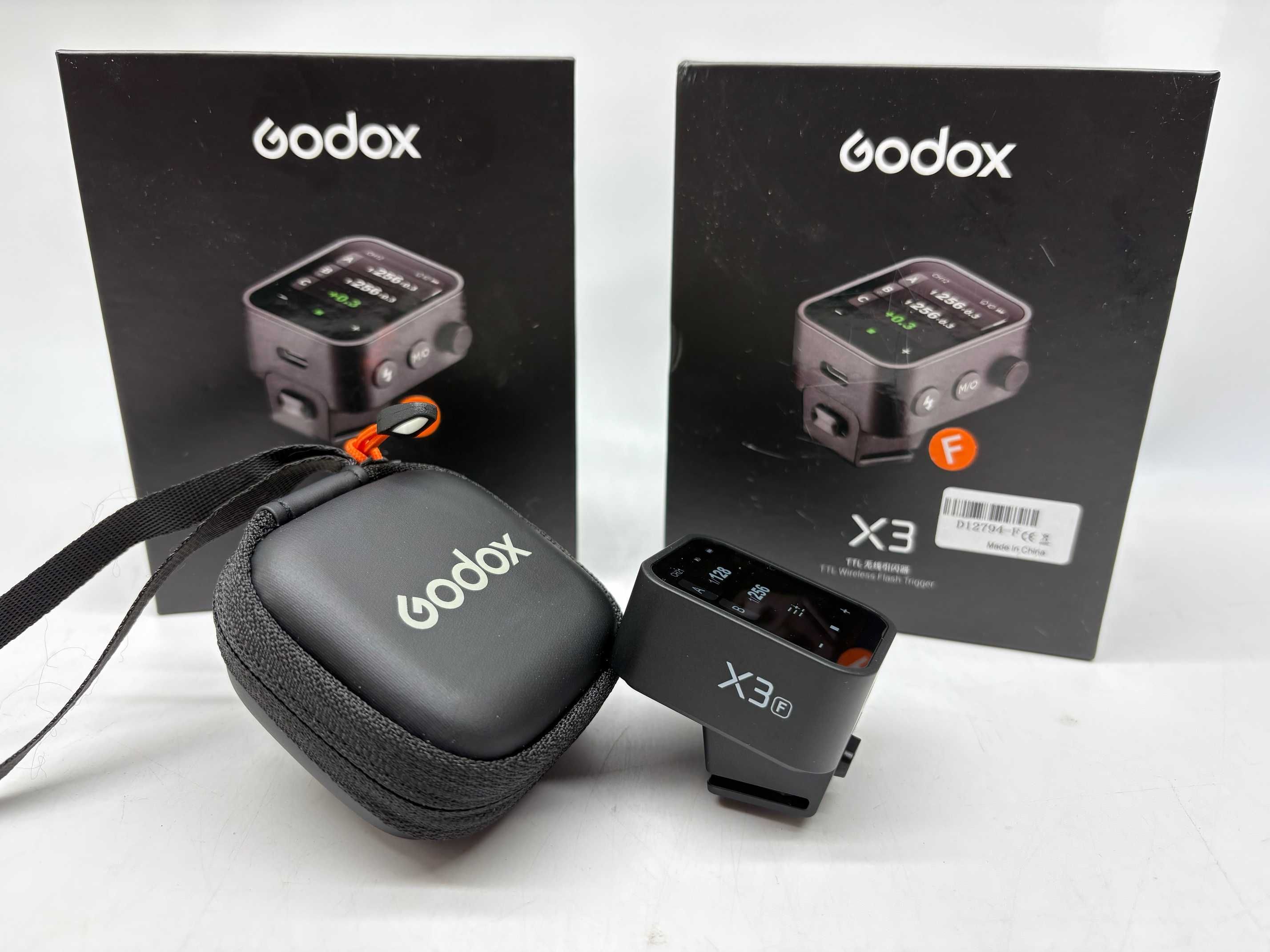 GODOX X3 N bezprzewodowy wyzwalacz lampy błyskowej E-TTLII 2,4GHZ OLED