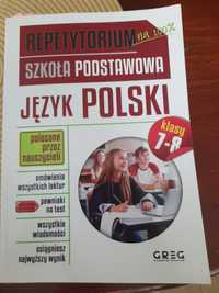 Repetytorium z polskiego klasa 7-8