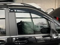 Mercedes Vito W639 Вітровики з хромом (2 шт., Niken)