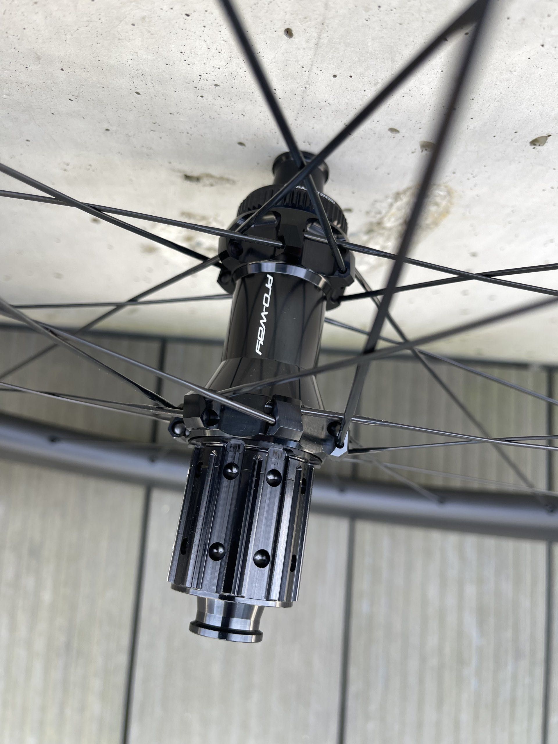 Koła szosowe carbon PRO-WAY TITANIUM 60mm 1530g (gravel)