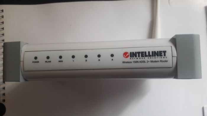 Маршрутизатор Intellinet Wireless WiFi 150N ADSL2+ Modem Router