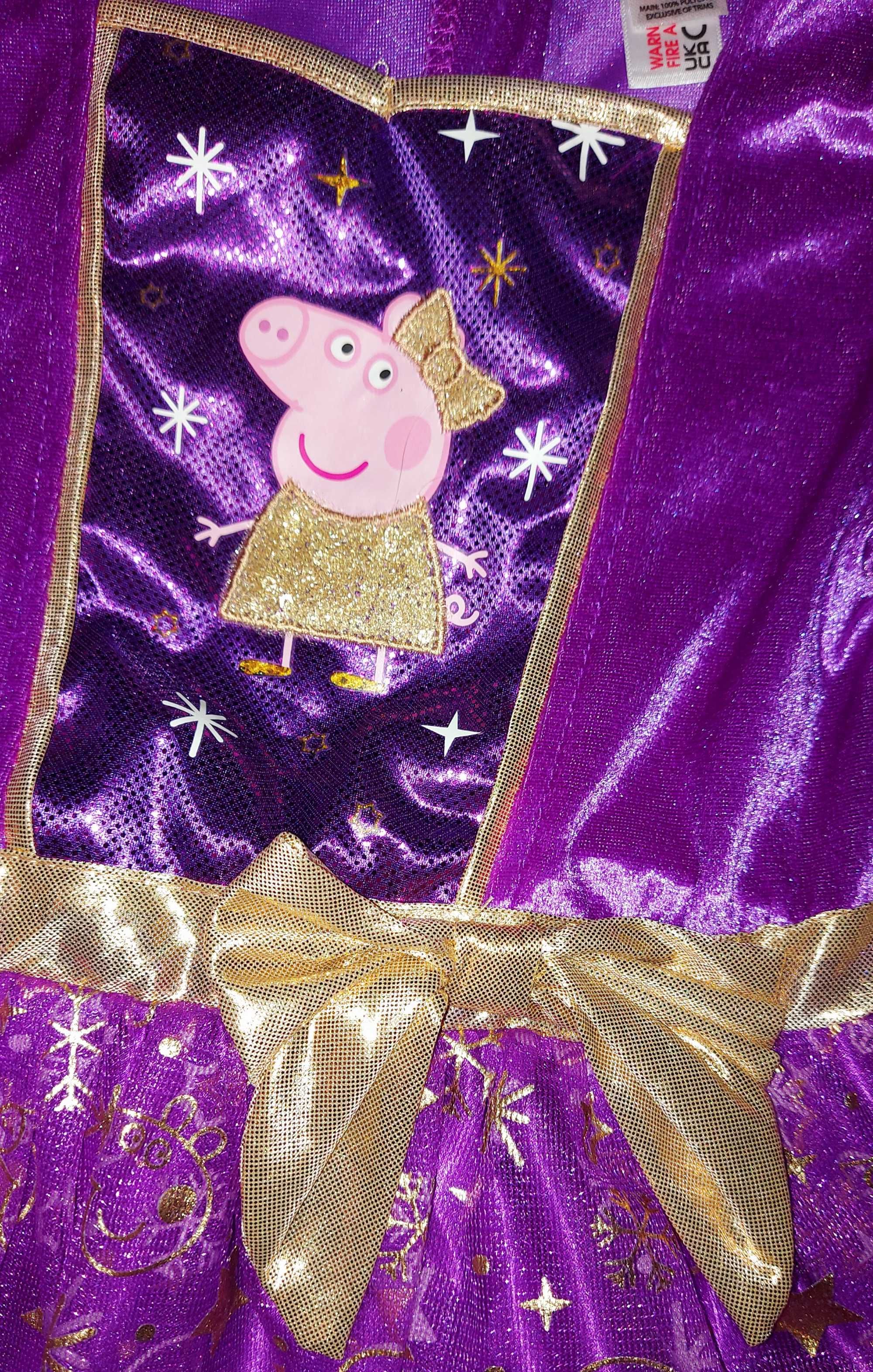 Сукня,костюм свинка пеппа принцеса на 5-6років