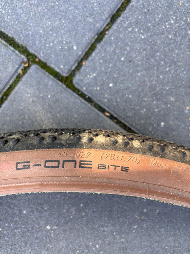 Opony shwalbe g one bite 45 szerokie. Gravel