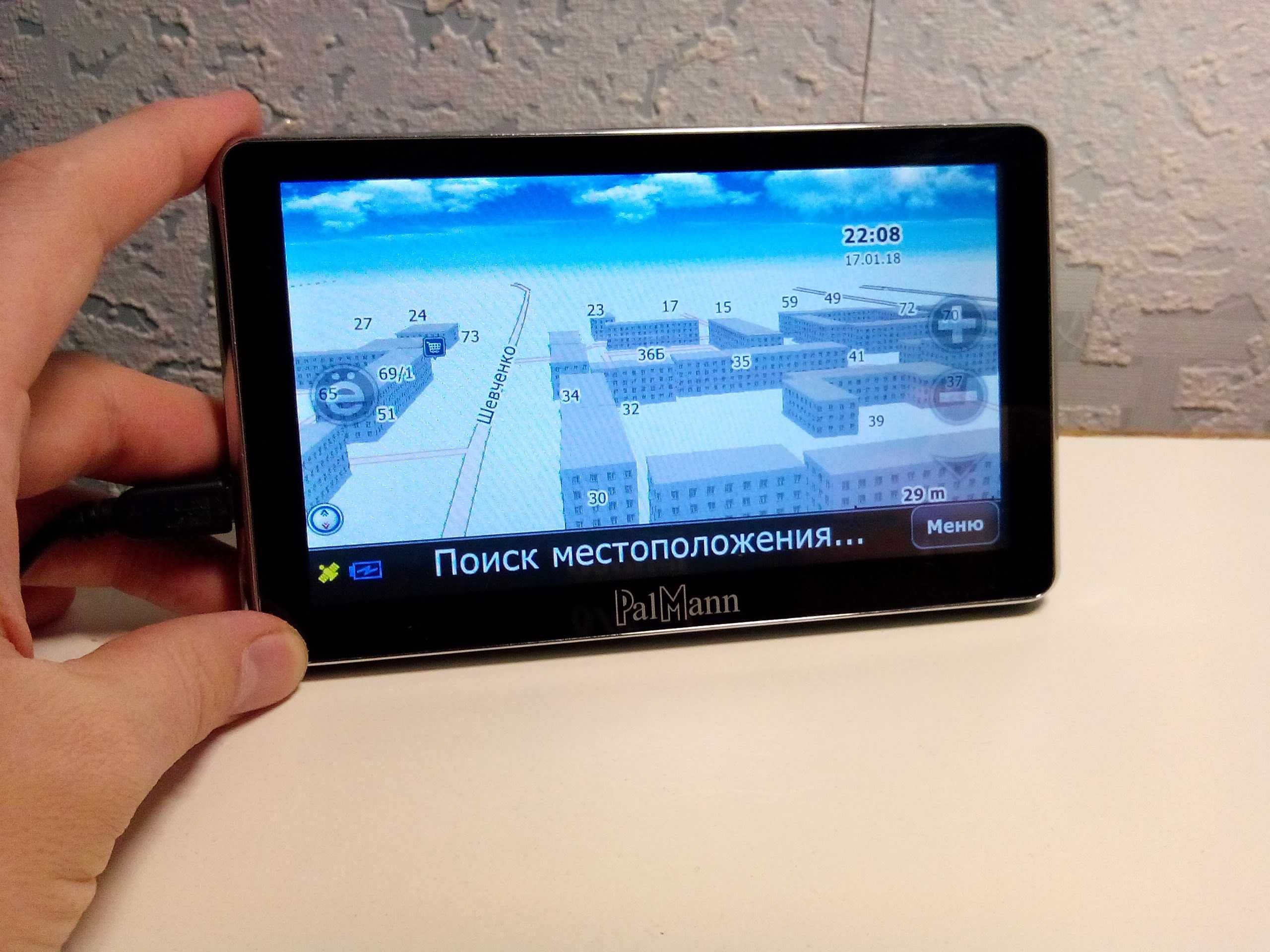 GPS навігатор для фури + TIR АДР карты України, Європи 2025р