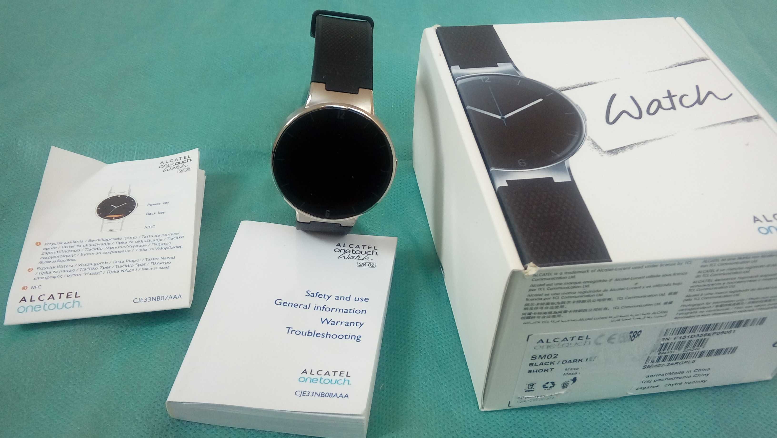 Smart Watch Alcatel One Touch telefon NOWY super prezent